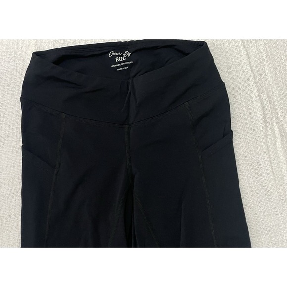 EQL by Kerrits Roam Leggings Capris Black Women's Small Equestrian Horse - Picture 5 of 5